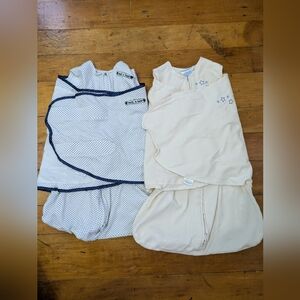 Halo SleepSack Swaddle with Polka Dot Design